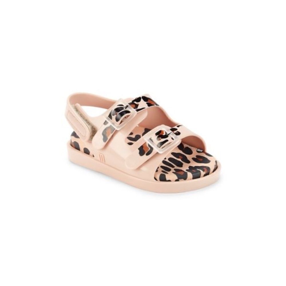 MINI MELISSA
Girl's Wide II Leopard Print Sandals